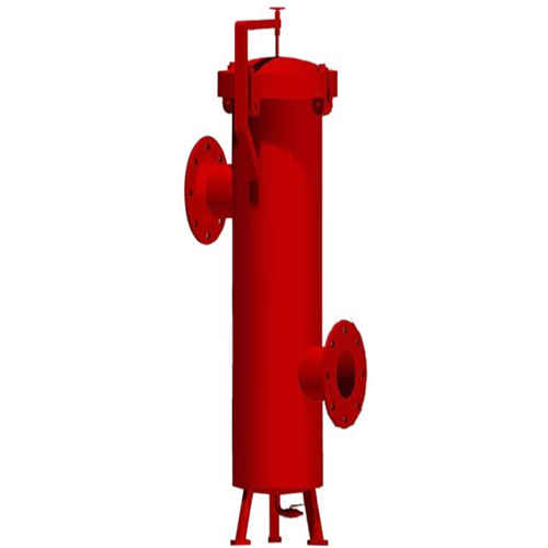 WU-H100×20DF倒装法兰式压力管路过滤器
